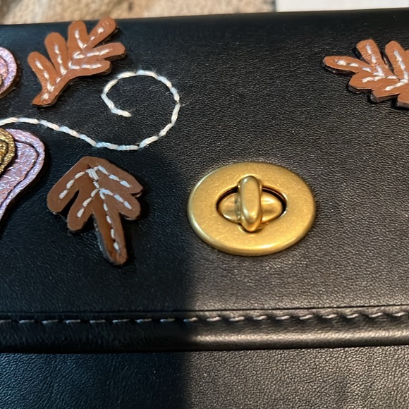 Coach Upcrafted Reloved Turnlock Clutch Purse - Picture 8 of 16